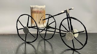 Paper Cycle Pen Stand - Paper Pen Holder - paper crafts