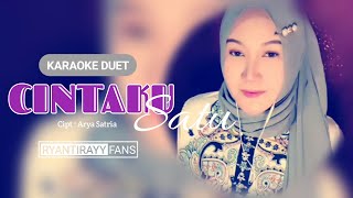 Duet Bareng Artis RyantiRayy: Cintaku Satu (Gerry M & Jihan Audy) ~ Karaoke Tanpa Vokal Pria