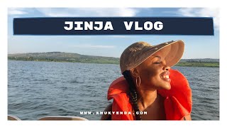 ROAD TRIP TO JINJA, UGANDA | VLOG | Boat ride, Swimming, Water aerobics