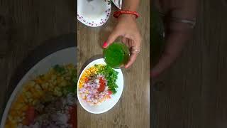 Corn chaat/ chatpati sweet corn chaat#shorts #tiffinbox_recipes #youtubeshorts #lunchbox #cornchaat