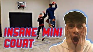 CRAZY MINI HOOP COURT (King of the Court Game)