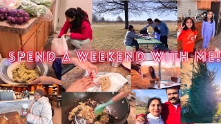 ⭐️VLOG⭐️SPEND THE WEEKEND WITH ME,Early🍃💕SPRING edition,WHAT WE EAT,Indian Mom Weekend Routine USA