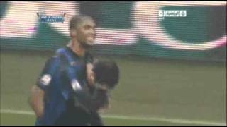 Coppa Italia 2010-2011: Inter 3-2 Genoa Eto'o's Second Goal (2-0)