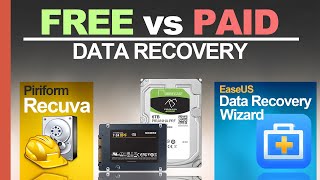 FREE vs PAID Data Recovery Software — 3 TESTS