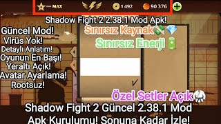 Shadow Fight 2 Güncel 2.38.1 Oyunun En Başı Mod Apk Kurulumu! %100 Çalışıyor!