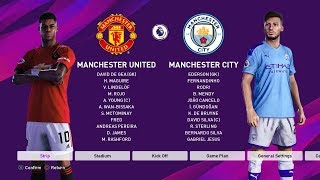 Derby Manchester  Big Match Premiere League PES 2020 PS4