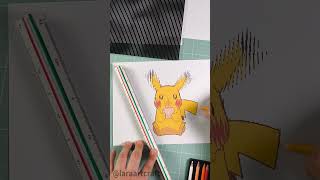 Watch this drawing come to life! #illusion #artandcraft #opticalillusion