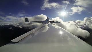 Duo Discus XL im Flugzeugschlepp | Flugausbildung [ flight training ]