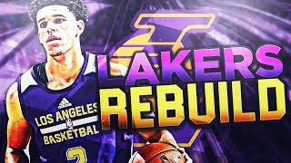 REBUILDING THE LOS ANGELES LAKERS! NBA 2K18 MY LEAGUE!