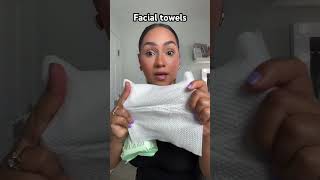 TRYING NEW UNIFREE FACIAL TOWELS | SKINCARE #skincare #facialtowel #acne