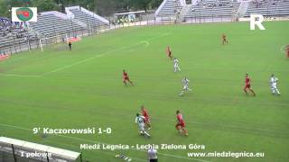 Bramka z meczu Miedź Legnica - Lechia Zielona Góra (05.06.2011r.)