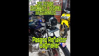 ❌❌ PASANG LAMPU DAYMAKER DI MOTOR RX KING ❌❌