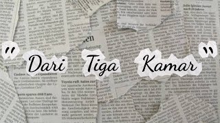 MONOLOG DARI TIGA KAMAR KARYA ISWADI PRATAMA GURU PEMBIMBING RUDLOFUDDIN JINDAN PRAKTIKUM SB(TEATER)