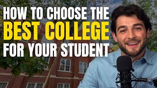 How to choose the RIGHT college: Create a list of colleges and find scholarships!