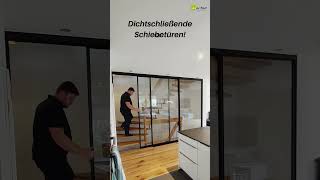 🚪🏡 Treppenhaus-Upgrade: Schiebetüren gegen Schall und Zugluft