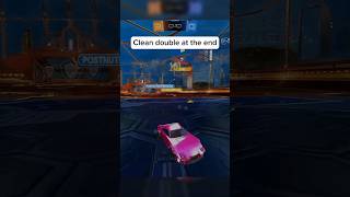 The CLEANEST redirect and double from todays session 🧼#shorts #rocketleague