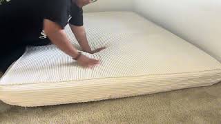 MAXYOYO 6" Full Size Futon Mattress, Egg Crate Memory Foam Mattress || Product Review