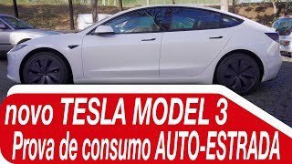 Tesla Model 3 HIGHLAND -  Finalmente testámos a nova versão. PROVA DE CONSUMO