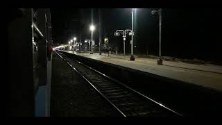 #train #indianrailway #tourism night view of Jalgaon station