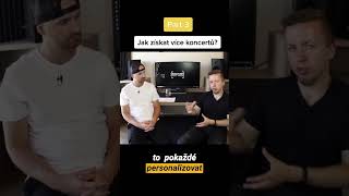 Jak získat více koncertů? (Part 3) #shorts