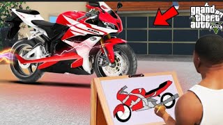 Franklin Uses Magical Painting To Search The Fastest Flying Super Bike In Gta 5!