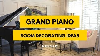 70+ Relaxing Grand Piano Room Decorating Ideas