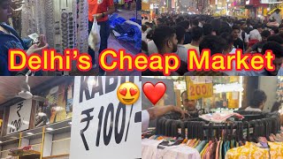 Cheapest Market | Delhi Market | Price starting ₹10 | Delhi Vlog