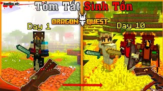 Tóm Tắt 50 Ngày Sinh Tồn Minecraft Sứ Mệnh Rồng #1: Khởi Đầu Mới Khó Khăn | KIDING MC