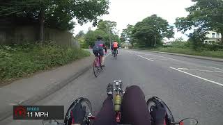 Sunday bimble on the trike with the Hemel Hempstead Cyclists Facebook Group