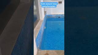 Amazing Resort with private pool #sixth element hotel, coorg, Karnataka #ytshorts #foryou