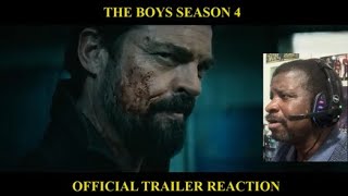 The Boys Season 4 Official Trailer Reaction