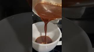 Making HOT CHOCOLATE made of TABLEA