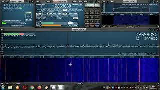 OVER THE HORIZONE (OTH) RADAR SIGNAL , Freq. 12.659 Mhz