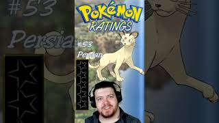 53 Persian Pokémon Ratings #Shorts