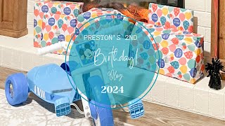 PRESTON’S SECOND BIRTHDAY VLOG 🎈