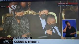 Connie Ferguson Tribute to Shona ferguson her husband | Shona Ferguson funeral