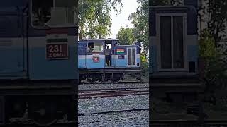 Loco Ready for Coupling #short#viral#indianrailways