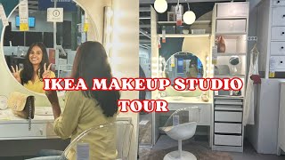 Makeup Studio | IKEA Bangalore |  Beauty Room Makeover @khushbushetty #shopping #ikea #makeupstudio