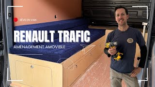 Renault Trafic : passer de l'utilitaire au van aménagé en quelques minutes !