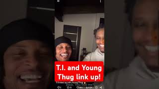 T.I. and Young Thug about to drop some music together #youngthug #newmusic