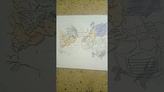 ultra instinct Goku vs ultra ego Vegeta fighting