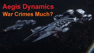 Aegis Dynamics: War Heroes Or War Criminals? | Scanner Anomaly