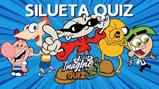 Adivina los Personajes de Caricaturas por su Silueta 🐱‍🏍👻 / Quiz de Personajes