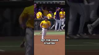 Gavin Dugas Powerhouse Homerun Leadoff Homerun LSU Vs Auburn