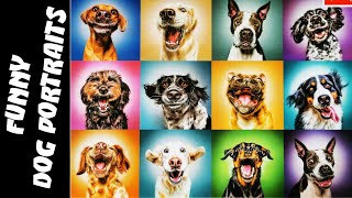 Jigsaw Puzzle Time Lapse 1000 Pieces - Funny Dog Portraits - Adorable Dog Breeds