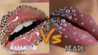 diamond Vs pearl..💎✨#shorts/#youtubeshorts/#ziyazohair