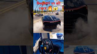 Full power Bugatti la voituore vs all cars #shrots