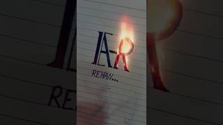 Rehan logo 🔥 how to create professional logo #viral #trending #brand #shorts