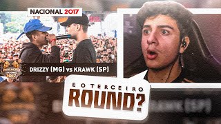 HERO REAGINDO A Drizzy [MG] vs Krawk [SP] (Semifinal) - DUELO DE MCS NACIONAL 2017