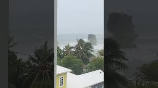 Views from my balcony. #hurricane #storm #caribbean #youtubeshorts #shortsvideo #shorts